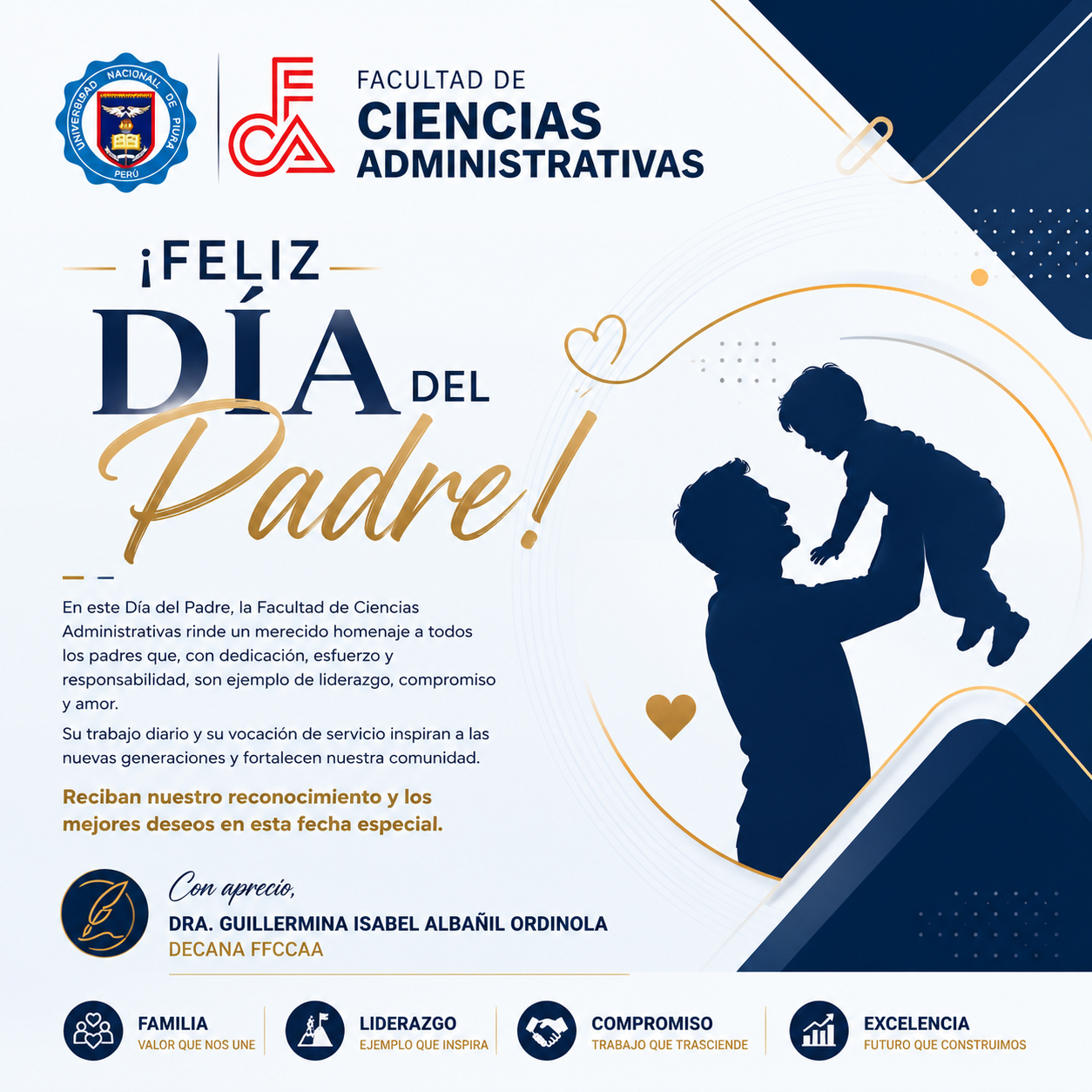 ¡Feliz Día del Padre!
